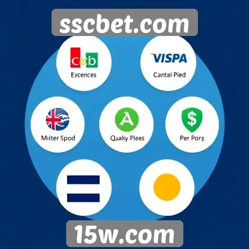 Métodos de pagamento disponíveis no sscbet.com